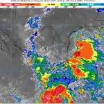Depresión Tropical Dos gana fuerza en el suroeste del Golfo de México