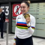 “Todo México es campeón mundial”: Yareli Acevedo tras medalla de oro en ciclismo de pista