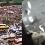 Tragedia en Brasil, el paso de un poderoso tornado dejó seis fallecidos y cientos de heridos