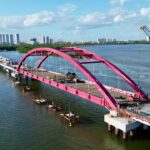 Avanza 90.2% la construcción del Puente de la Laguna Nichupté en Cancún: Mara Lezama