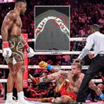 Jake Paul termina con doble mandíbula rota y desafía a Canelo ¡en 10 días!