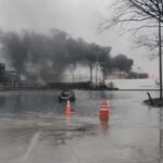 FGR investiga incendio en refinería Dos Bocas: Sheinbaum