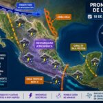 Pronostican lluvias muy fuertes en el centro, sur y sureste del país